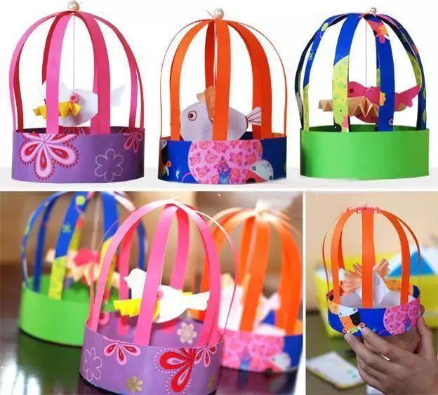 10款幼儿园创意手工制作,美爆了